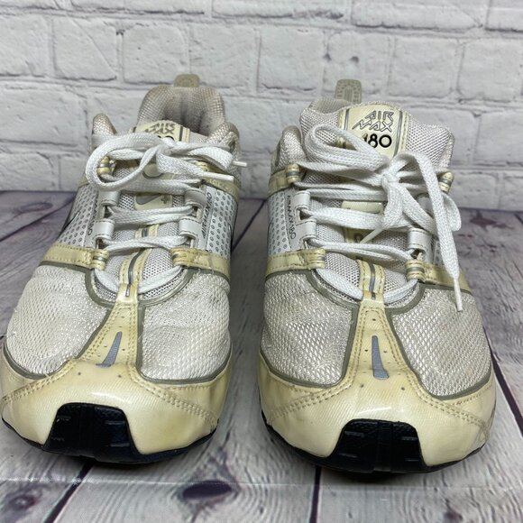 Nike Air Max 180 Running Shoes Women Size 8 White 314017-102 June 2006 Sneakers - Picture 2 of 9